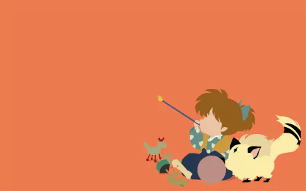 Kirara (InuYasha) Shippō (InuYasha) Anime InuYasha HD Desktop Wallpaper | Background Image