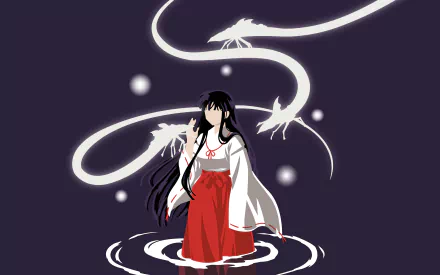 Kikyô (InuYasha) Anime InuYasha HD Desktop Wallpaper | Background Image