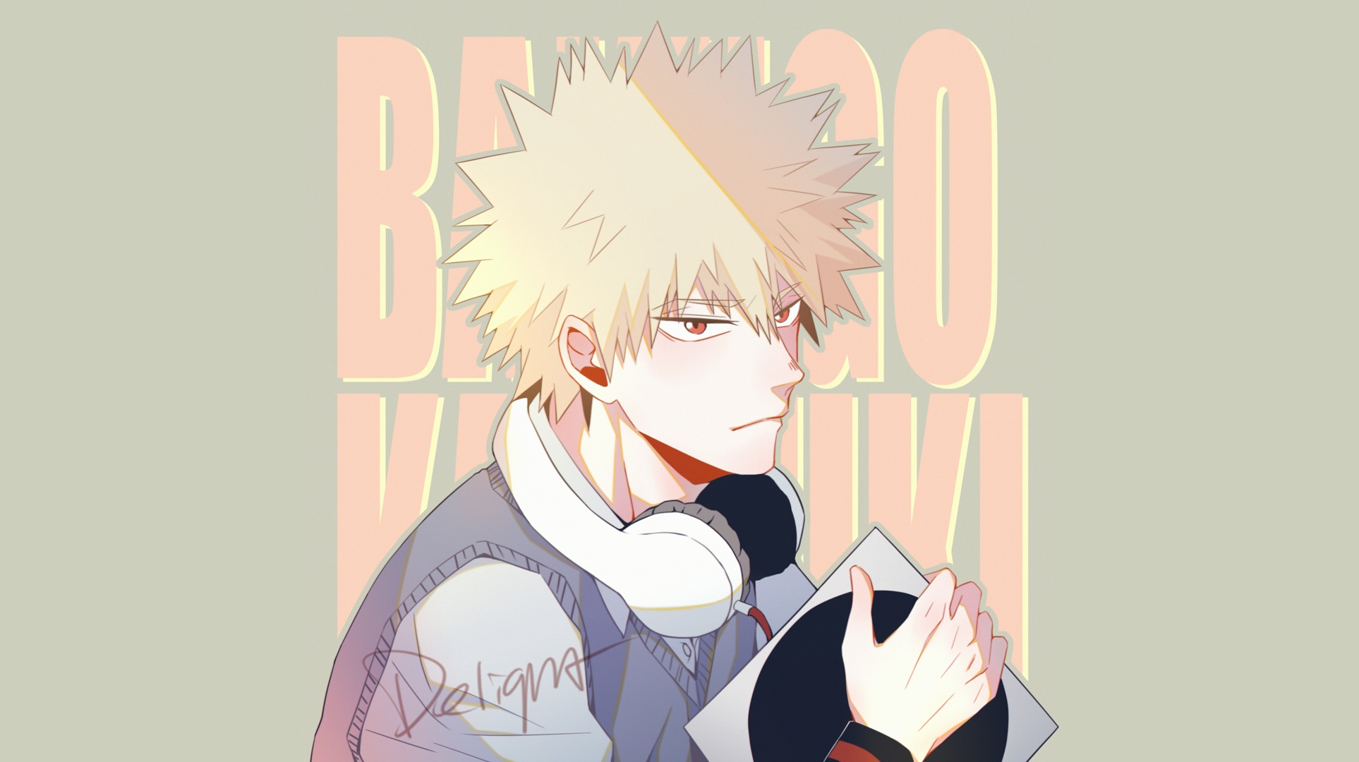 Download Katsuki Bakugou Anime My Hero Academia HD Wallpaper