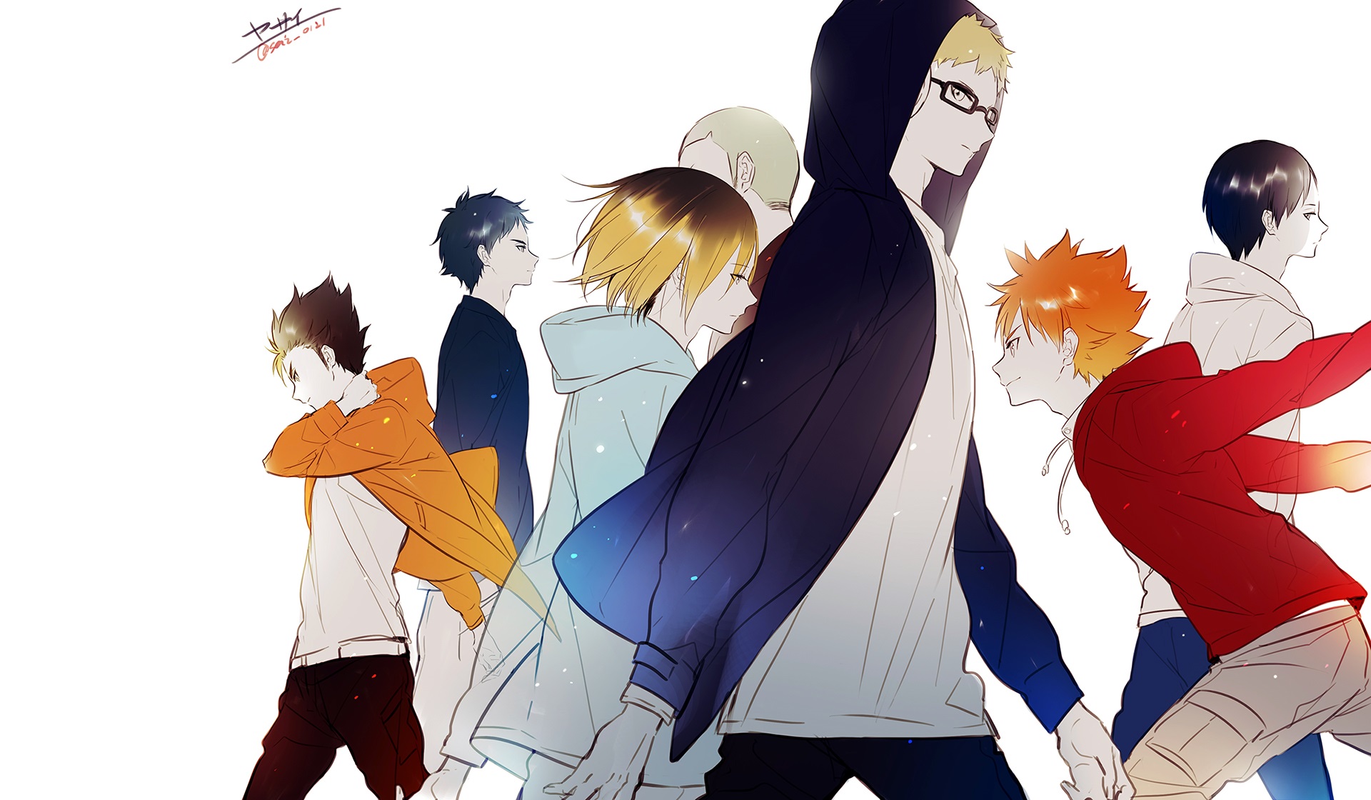 Fly High, anime, haikyuu, manga, volleyball, HD wallpaper