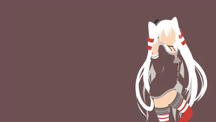 Amatsukaze (Kancolle) Anime Kantai Collection HD Desktop Wallpaper | Background Image