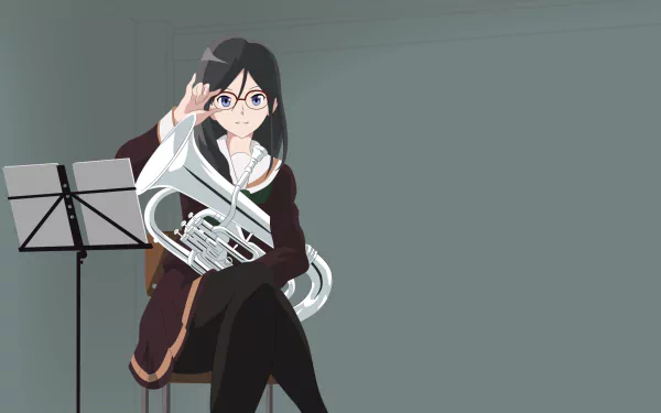 Asuka Tanaka Anime Sound! Euphonium HD Desktop Wallpaper | Background Image