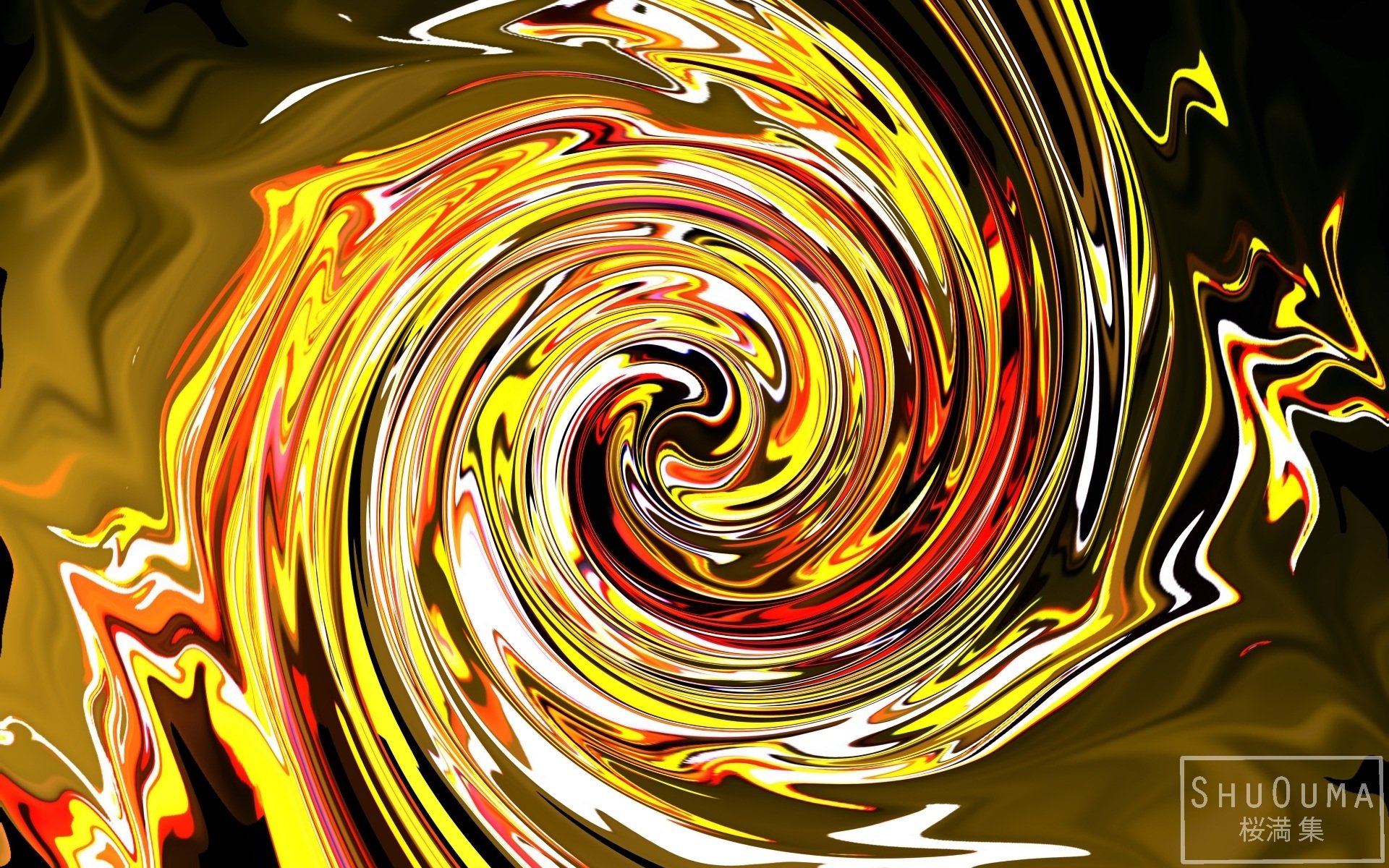 Abstract Swirl HD Wallpaper by ShuOuma