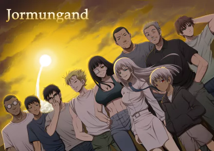 Wiley (Jormungand) Echo (Jormungand) Renato Socci Mao (Jormungand) Ugo (Jormungand) Tojo (Jormungand) Lutz (Jormungand) Valmet (Jormungand) Lehm (Jormungand) Jonah (Jormungand) Koko Hekmatyar Anime Jormungand HD Desktop Wallpaper | Background Image
