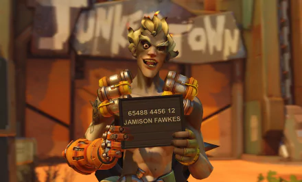 Junkrat (Overwatch) video game Overwatch HD Desktop Wallpaper | Background Image