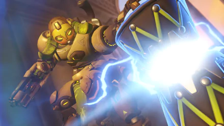 Orisa (Overwatch) video game Overwatch HD Desktop Wallpaper | Background Image