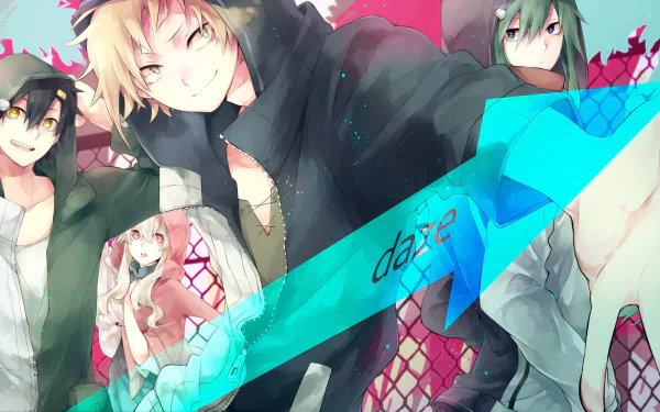 Kousuke Seto Marry Kozakura Tsubomi Kido Shuuya Kano Anime Kagerou Project HD Desktop Wallpaper | Background Image