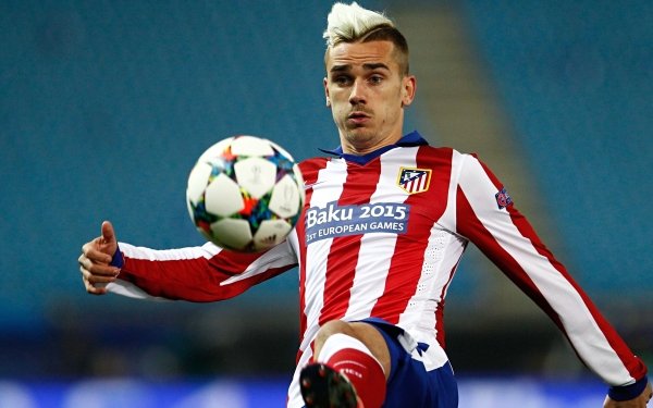 Sports Antoine Griezmann Soccer Player French Atlético Madrid HD Wallpaper | Background Image