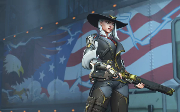 Ashe (Overwatch) video game Overwatch HD Desktop Wallpaper | Background Image