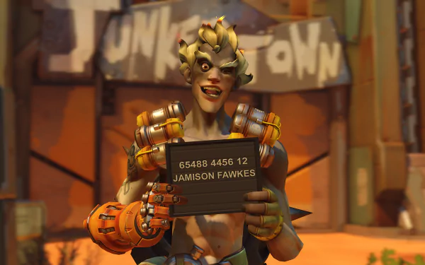 Junkrat (Overwatch) video game Overwatch HD Desktop Wallpaper | Background Image