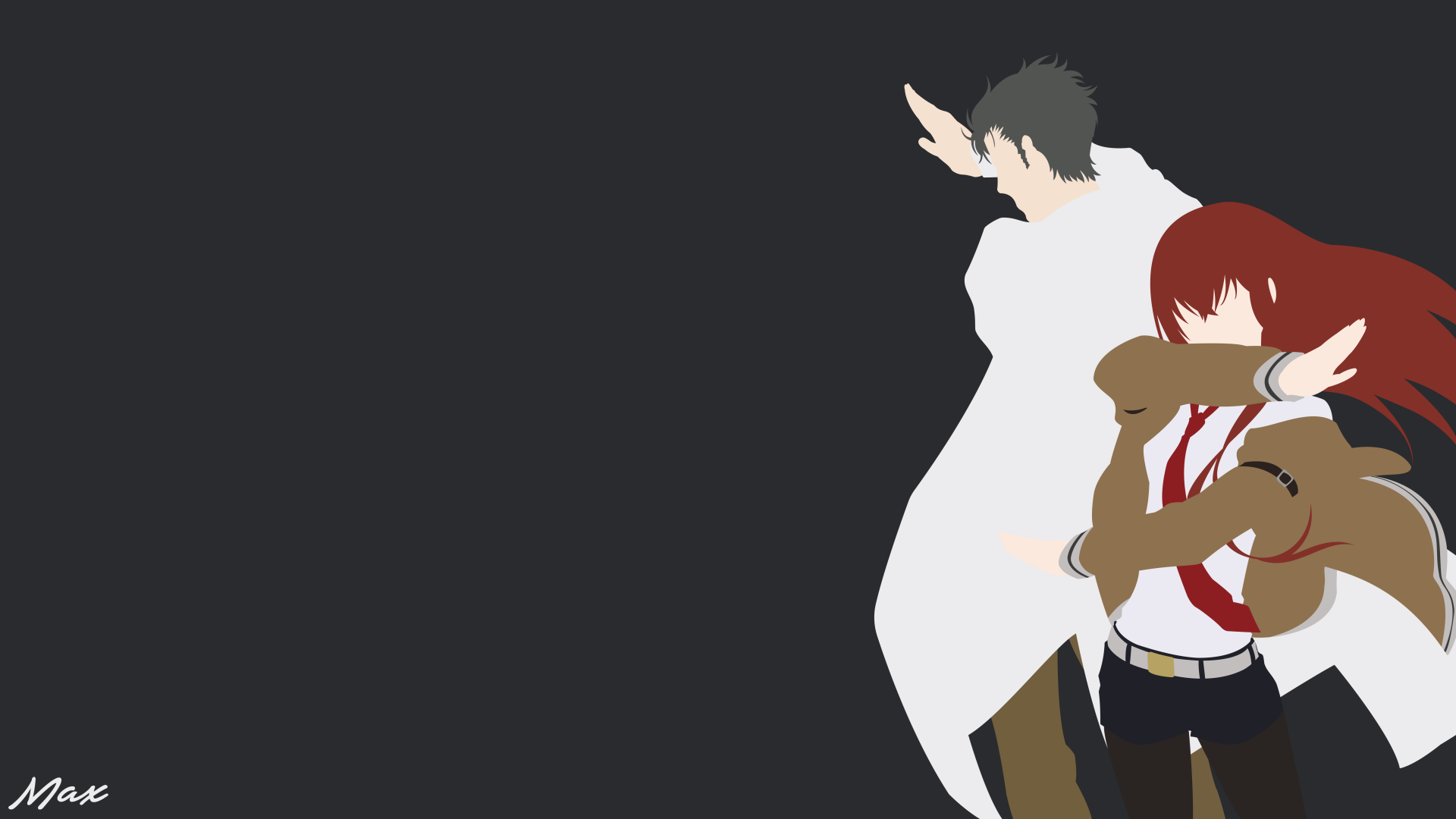 Download Kurisu Makise Rintaro Okabe Anime Steins Gate 8k Ultra Hd Wallpaper By Massimiliano