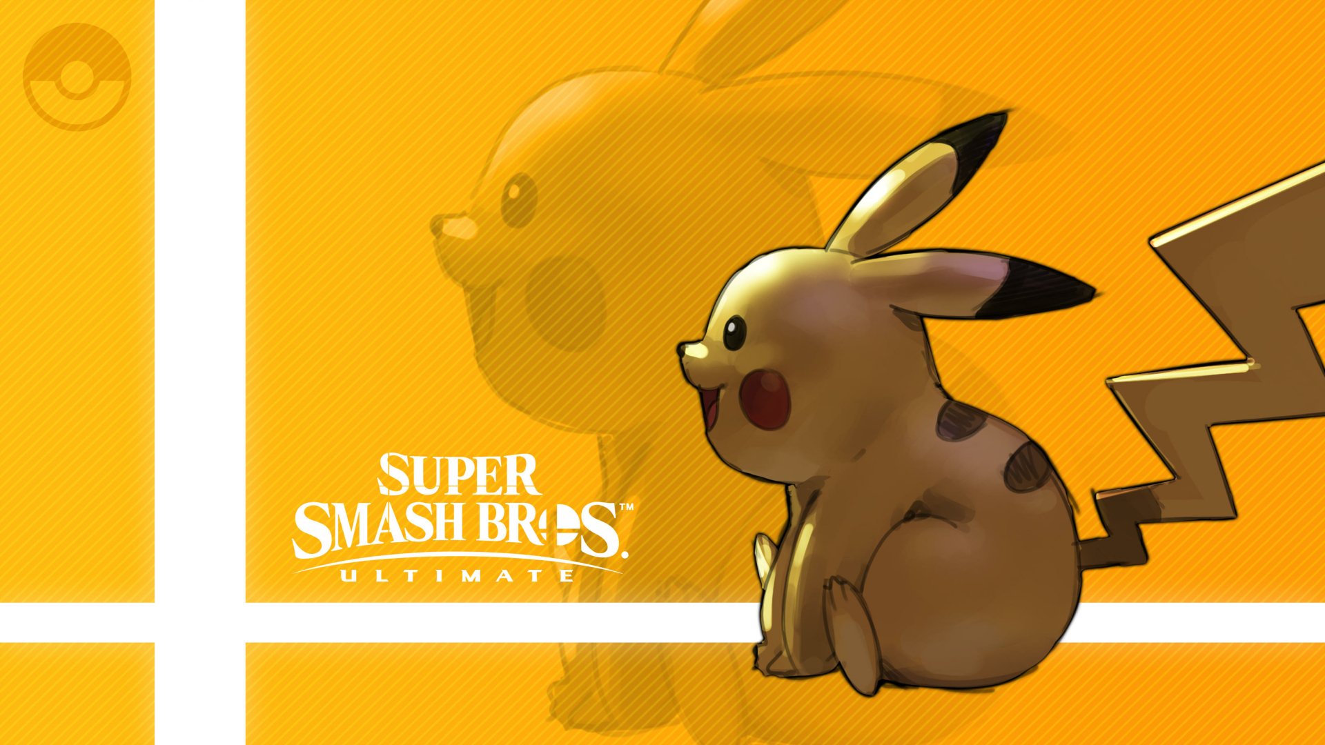 Super Smash Bros Pikachu Tuono