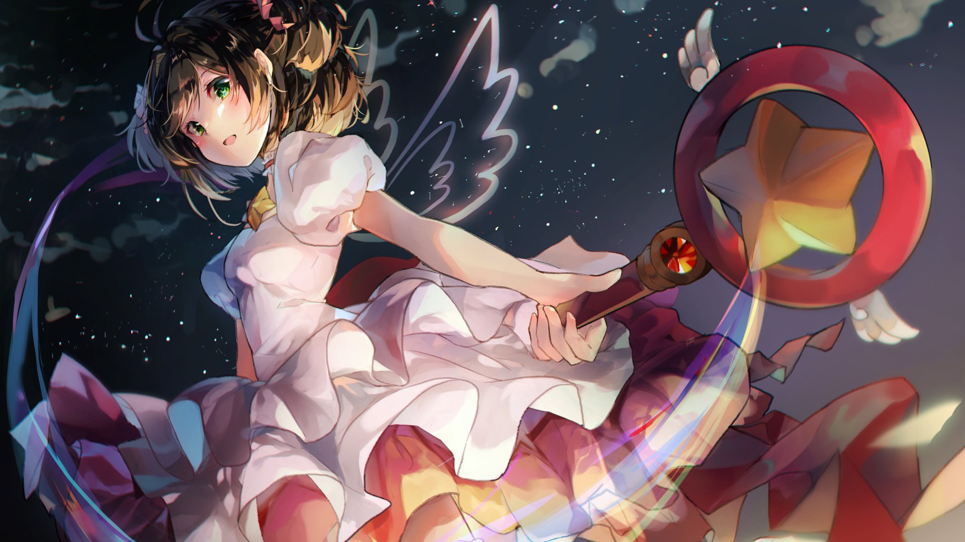 Download Sakura Kinomoto Anime Cardcaptor Sakura 4k Ultra HD Wallpaper