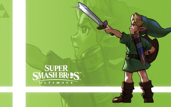 Video Game Super Smash Bros. Ultimate Super Smash Bros. Young Link HD Wallpaper | Background Image