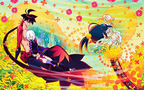Togame (Katanagatari) Shichika Yasuri Anime Katanagatari HD Desktop Wallpaper | Background Image