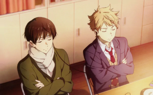 Akihito Kanbara Hiroomi Nase Anime Beyond the Boundary HD Desktop Wallpaper | Background Image