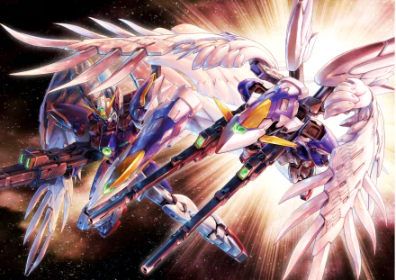 Anime Mobile Suit Gundam Wing HD Desktop Wallpaper | Background Image