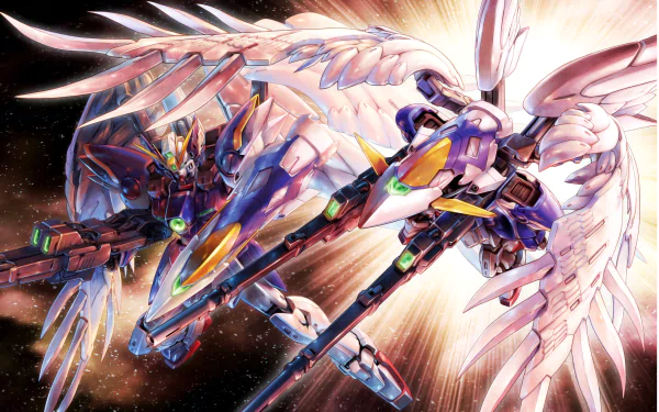 Anime Mobile Suit Gundam Wing HD Desktop Wallpaper | Background Image
