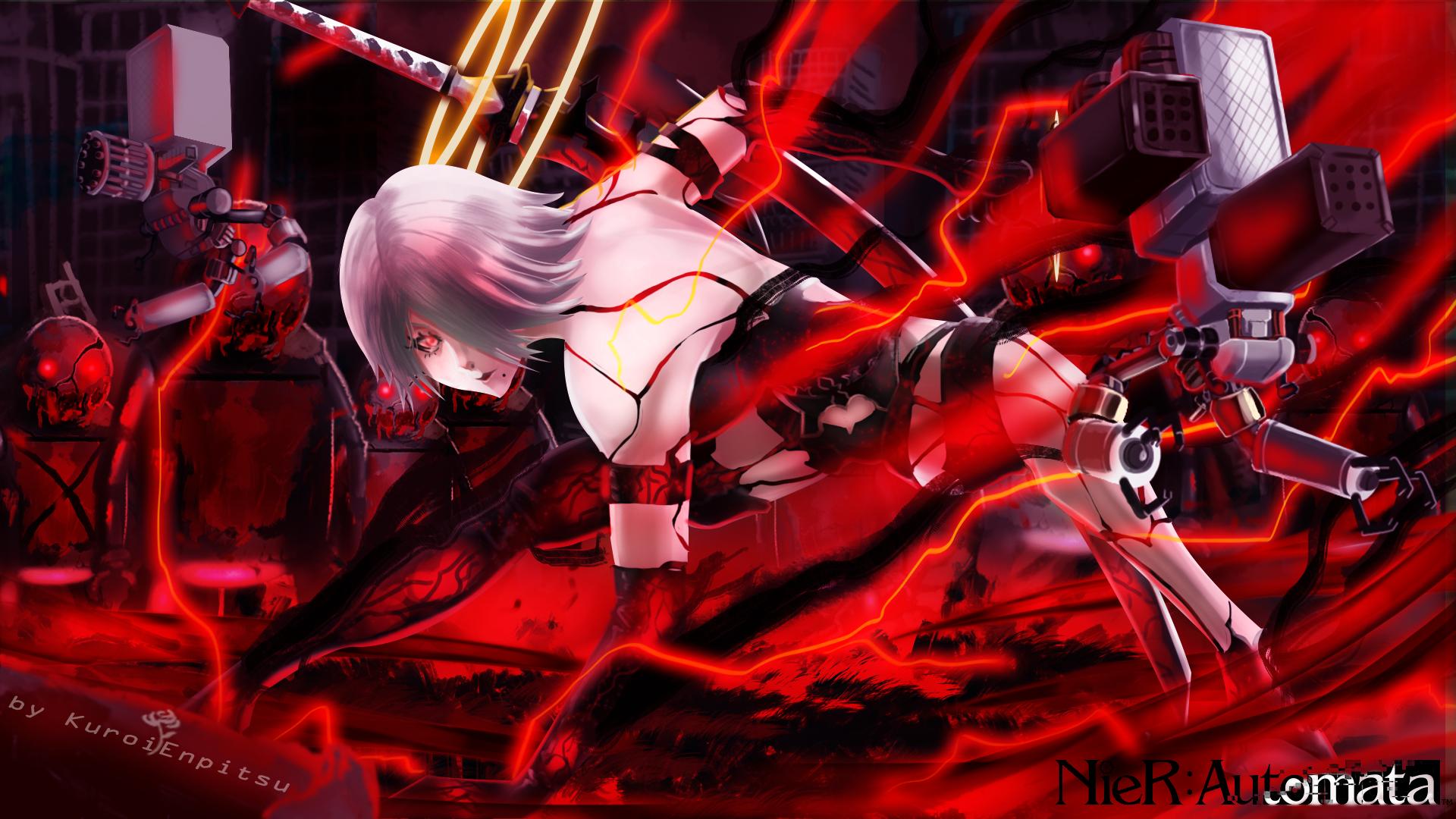 Video Game NieR: Automata HD Wallpaper | Background Image