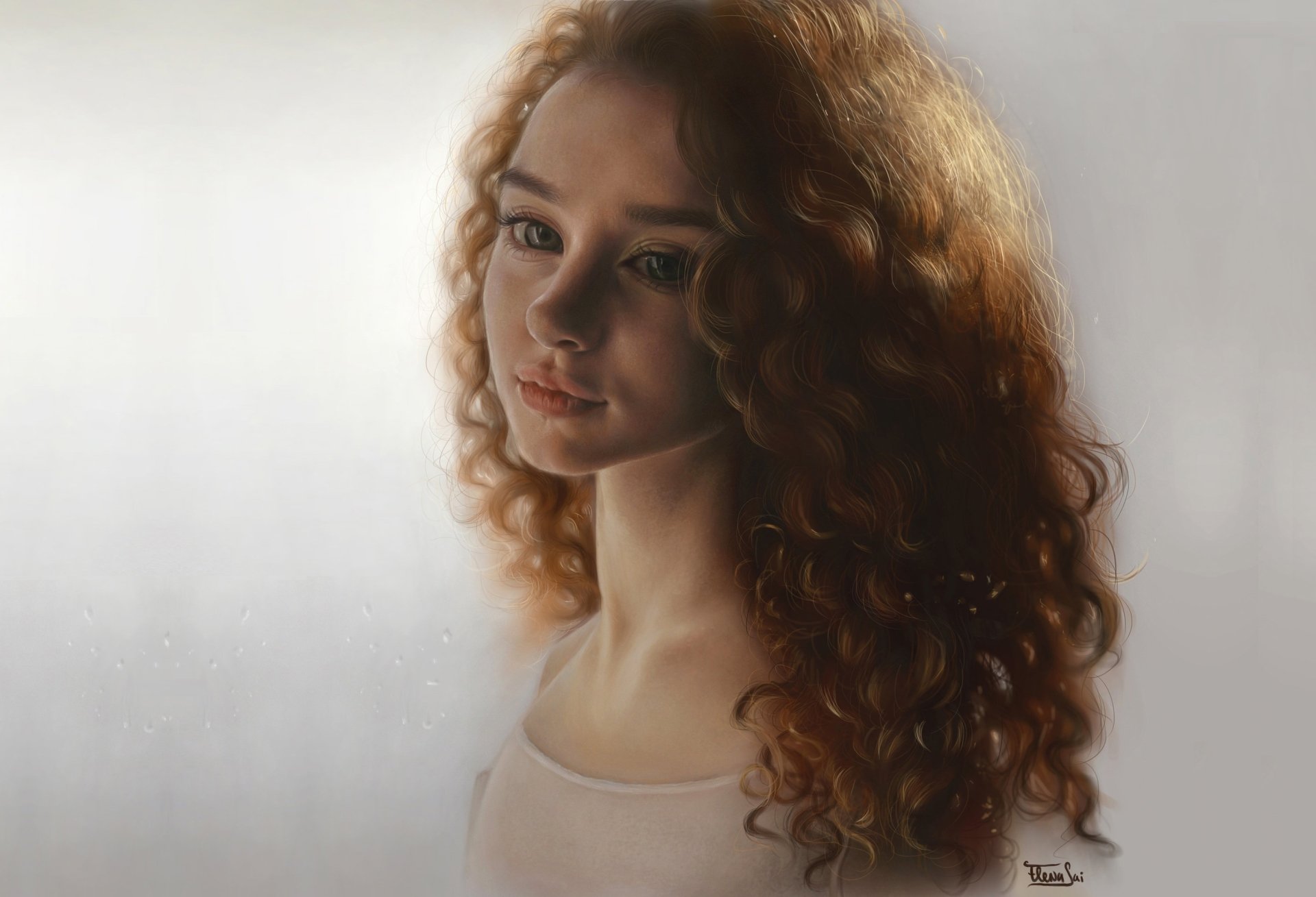 Download Woman Artistic HD Wallpaper by Elena Sai