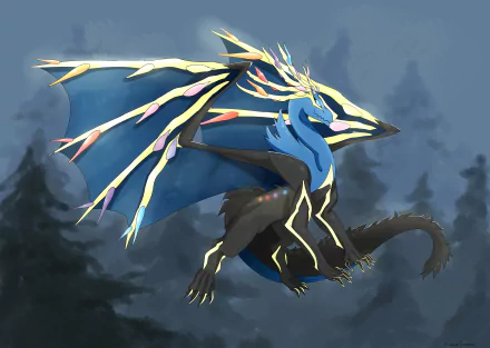 Xerneas (Pokémon) Anime Pokemon HD Desktop Wallpaper | Background Image