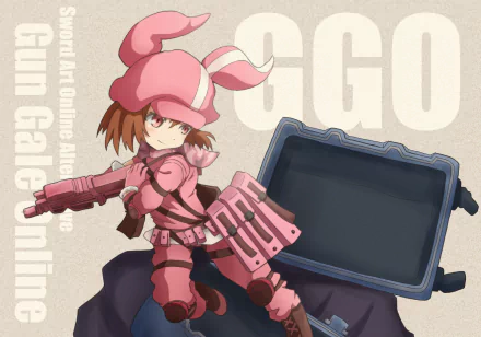 Karen Kohiruimaki LLENN (Sword Art Online) Anime Sword Art Online Alternative: Gun Gale Online HD Desktop Wallpaper | Background Image