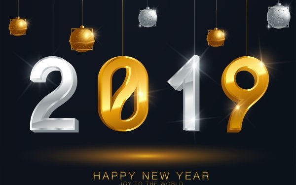 Holiday New Year 2019 New Year Happy New Year HD Wallpaper | Background Image