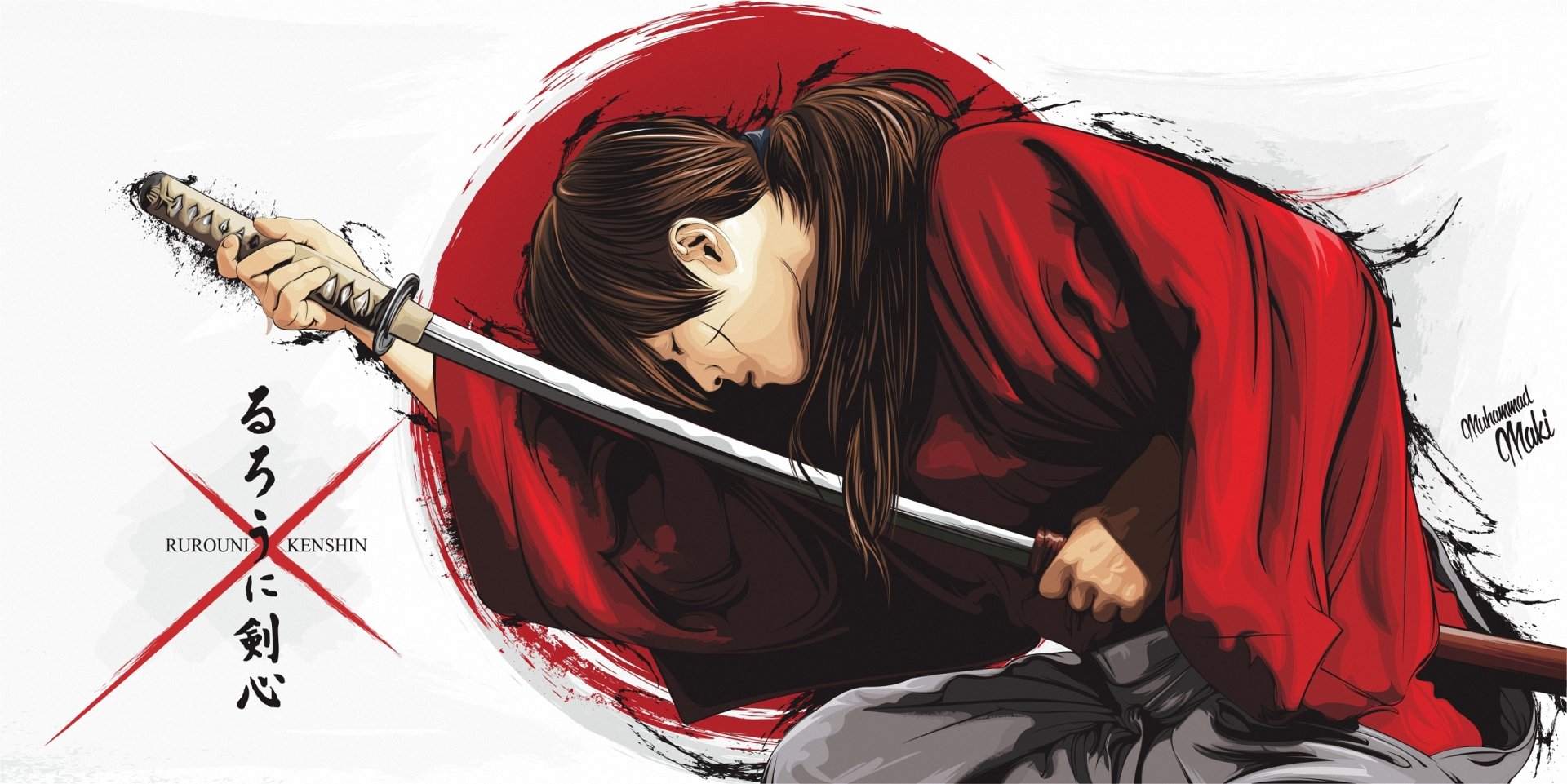 Anime Rurouni Kenshin HD Wallpaper