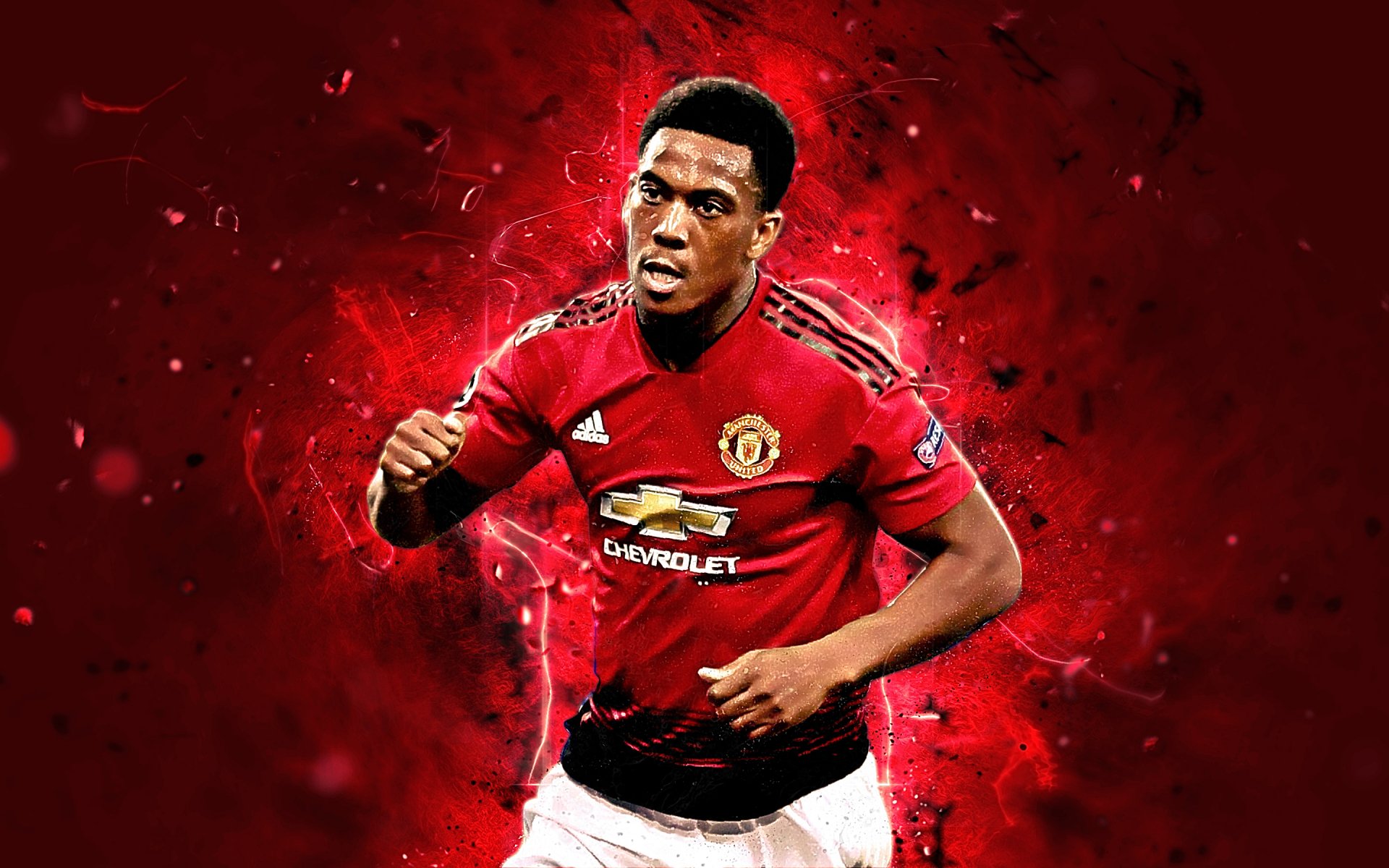 Download Manchester United F.c. French Soccer Anthony Martial Sports Hd 