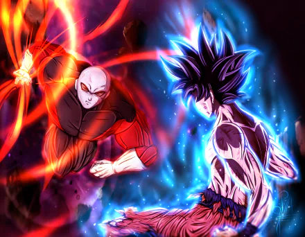 Goku Jiren (Dragon Ball) Anime Dragon Ball Super HD Desktop Wallpaper | Background Image