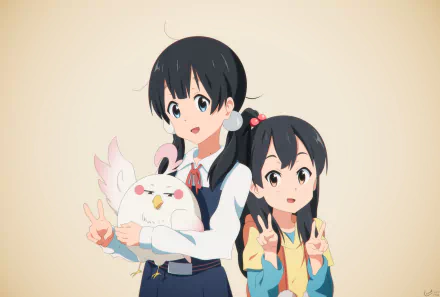 Tamako Kitashirakawa Anko Kitashirakawa Anime Tamako Market HD Desktop Wallpaper | Background Image