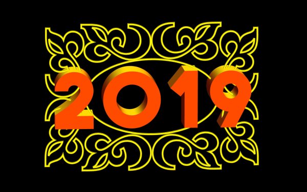 Holiday New Year 2019 Happy New Year New Year HD Wallpaper | Background Image
