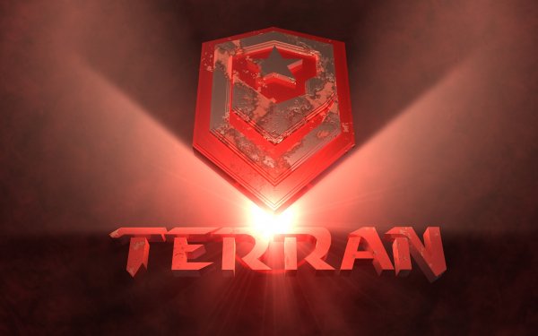 Video Game Starcraft Logo Terran HD Wallpaper | Background Image