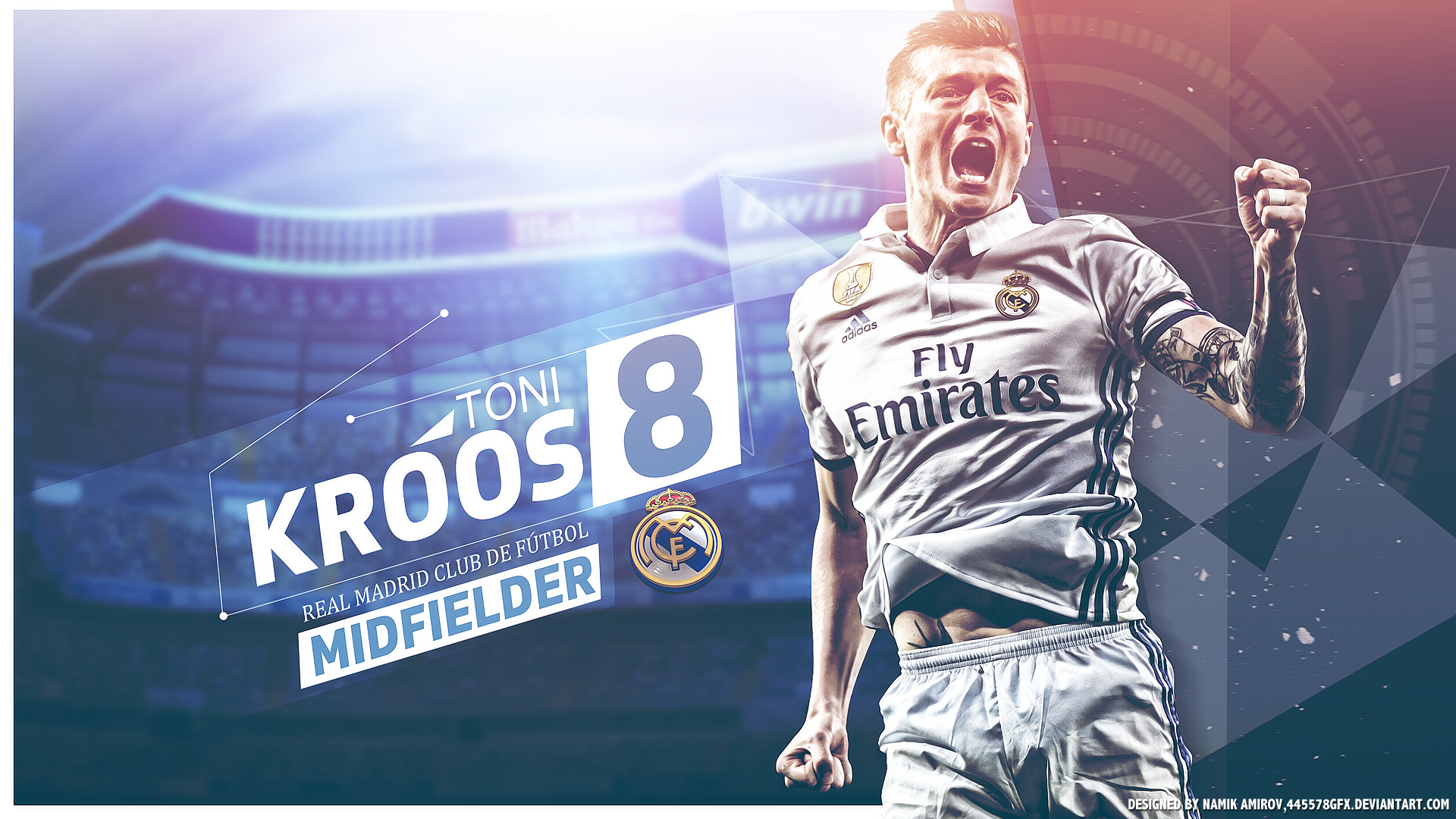 Toni Kroos - Real Madrid by Namik Amirov