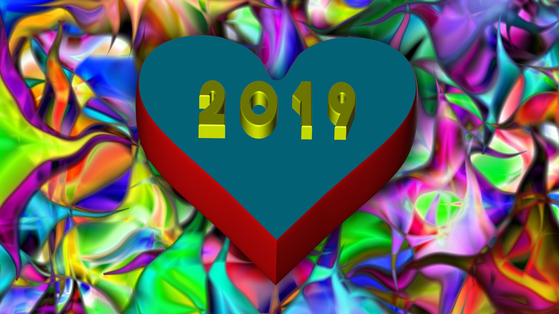 Download Holiday New Year 2019 HD Wallpaper by Susanlu4esm