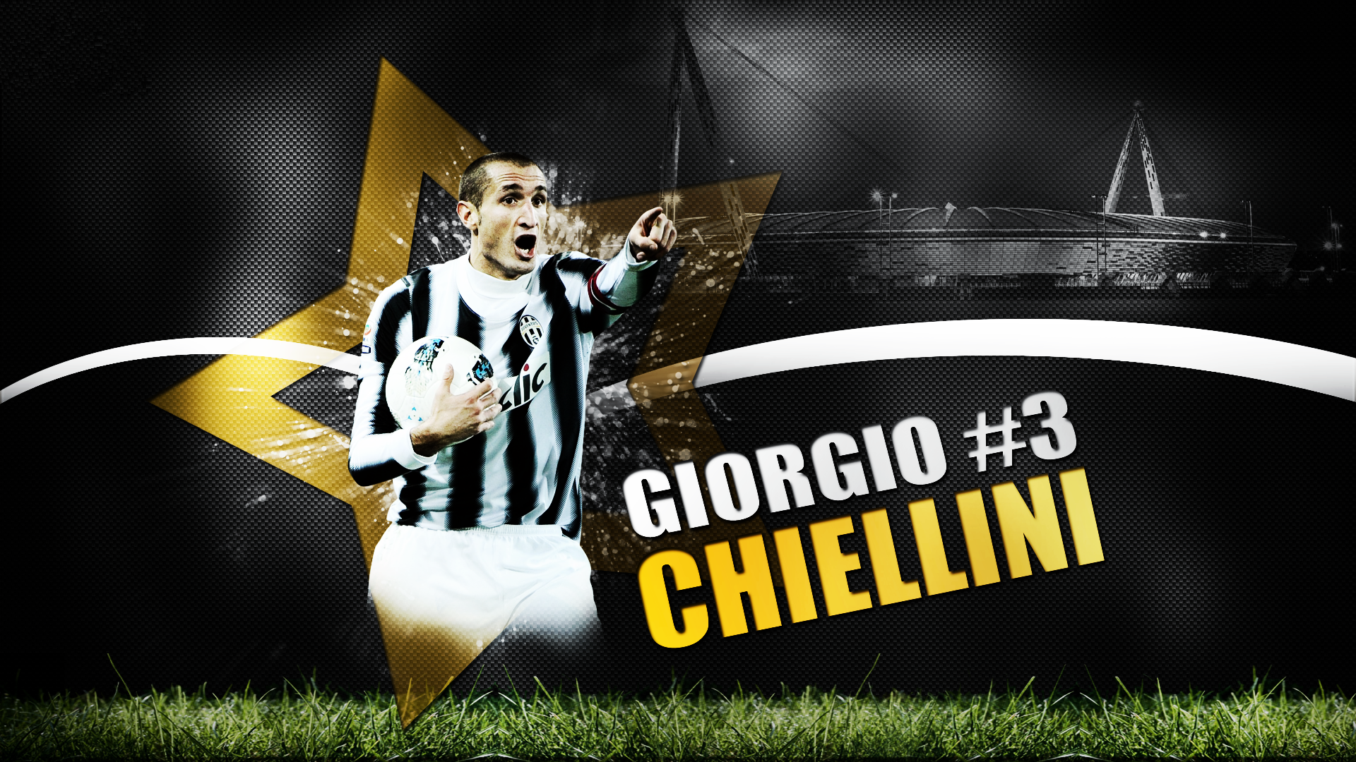 Giorgio Chiellini Juventus Hd Wallpaper Hintergrund 1920x1080