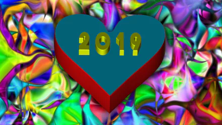 holiday New Year 2019 HD Desktop Wallpaper | Background Image