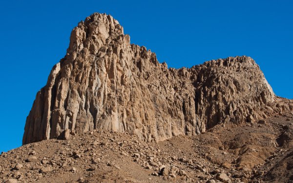 Earth Desert Hoggar Mountains Tassili N'Ajjer Algeria Africa Sahara Rock Stone Hill Climbing HD Wallpaper | Background Image