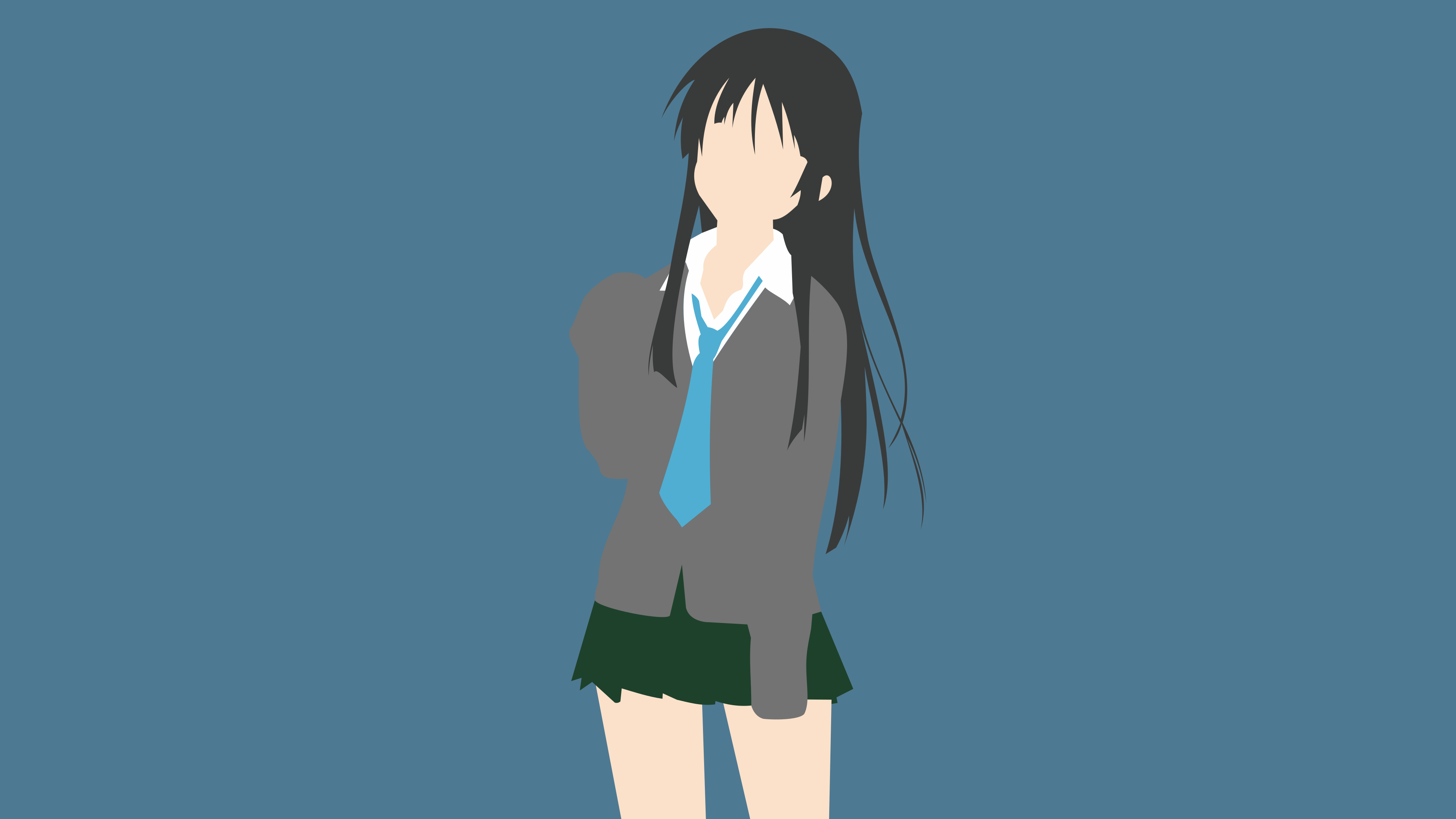 Download Mio Akiyama Anime K-ON! 4k Ultra HD Wallpaper by selflessdevotions