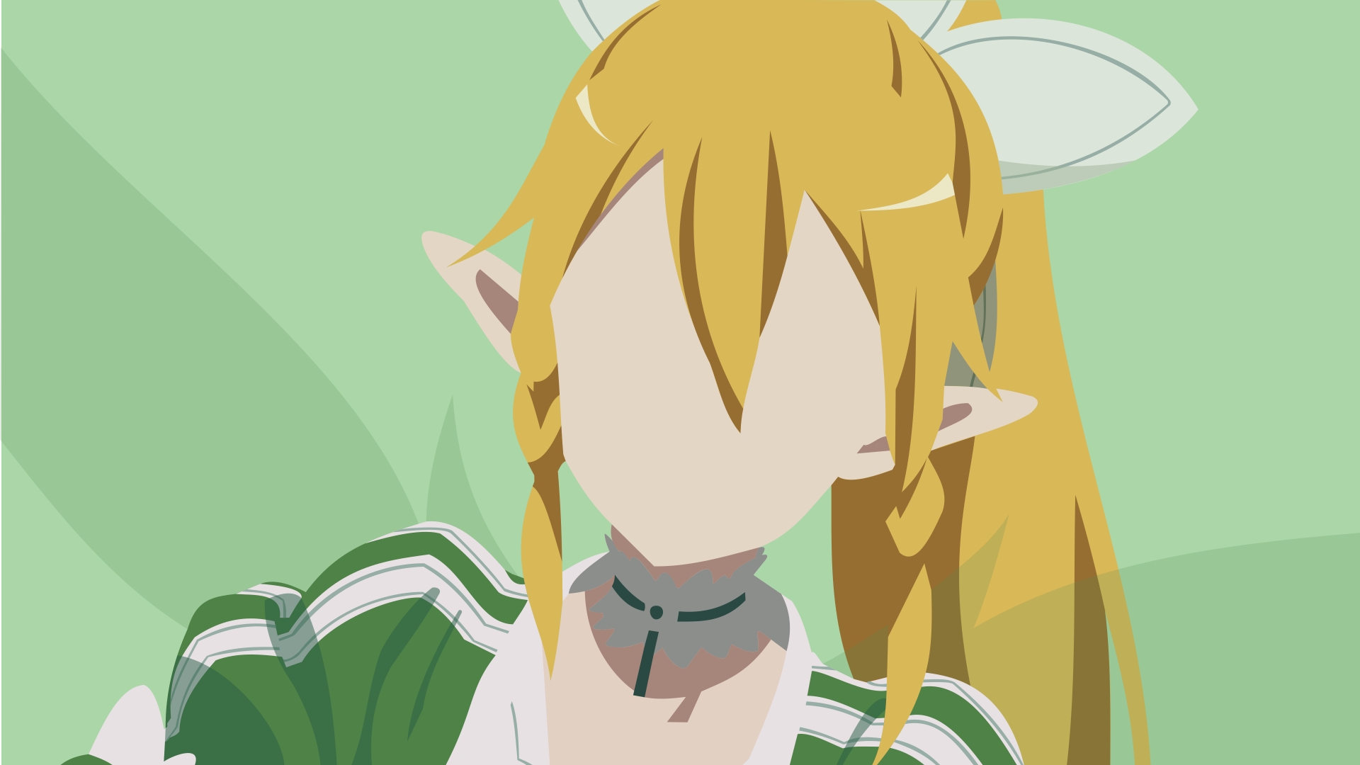 Download Leafa (Sword Art Online) Anime Sword Art Online 4k Ultra HD Wallpaper by selflessdevotions