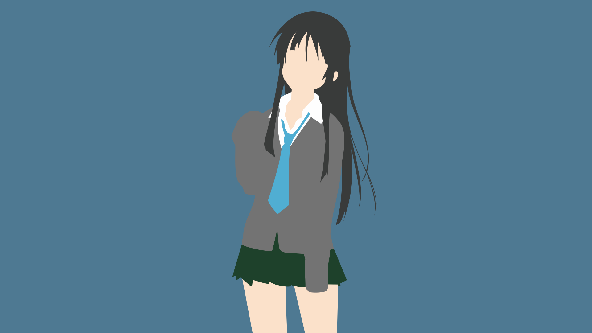Download Mio Akiyama Anime K-ON! 4k Ultra HD Wallpaper by selflessdevotions, image size:1920x1080