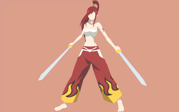 Erza Scarlet Anime Fairy Tail HD Desktop Wallpaper | Background Image