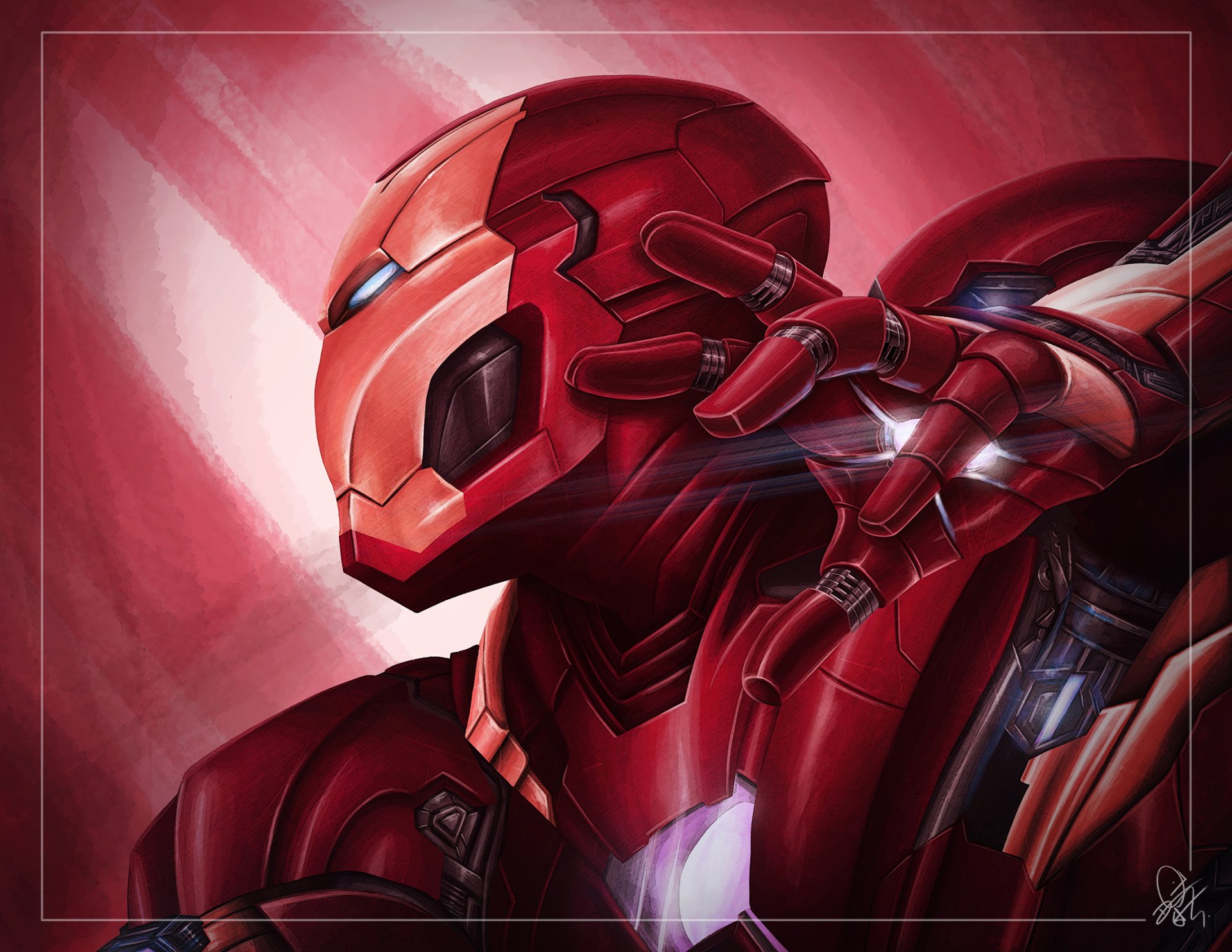 Download Comic Iron Man  HD Wallpaper
