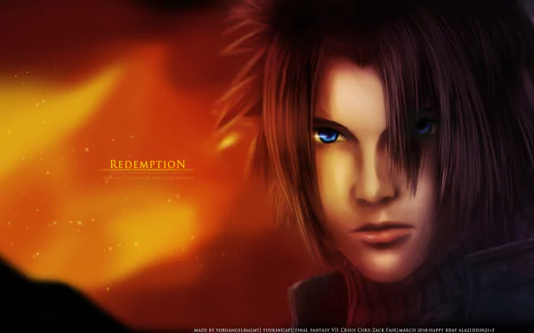 Zack Fair video game Final Fantasy VII HD Desktop Wallpaper | Background Image
