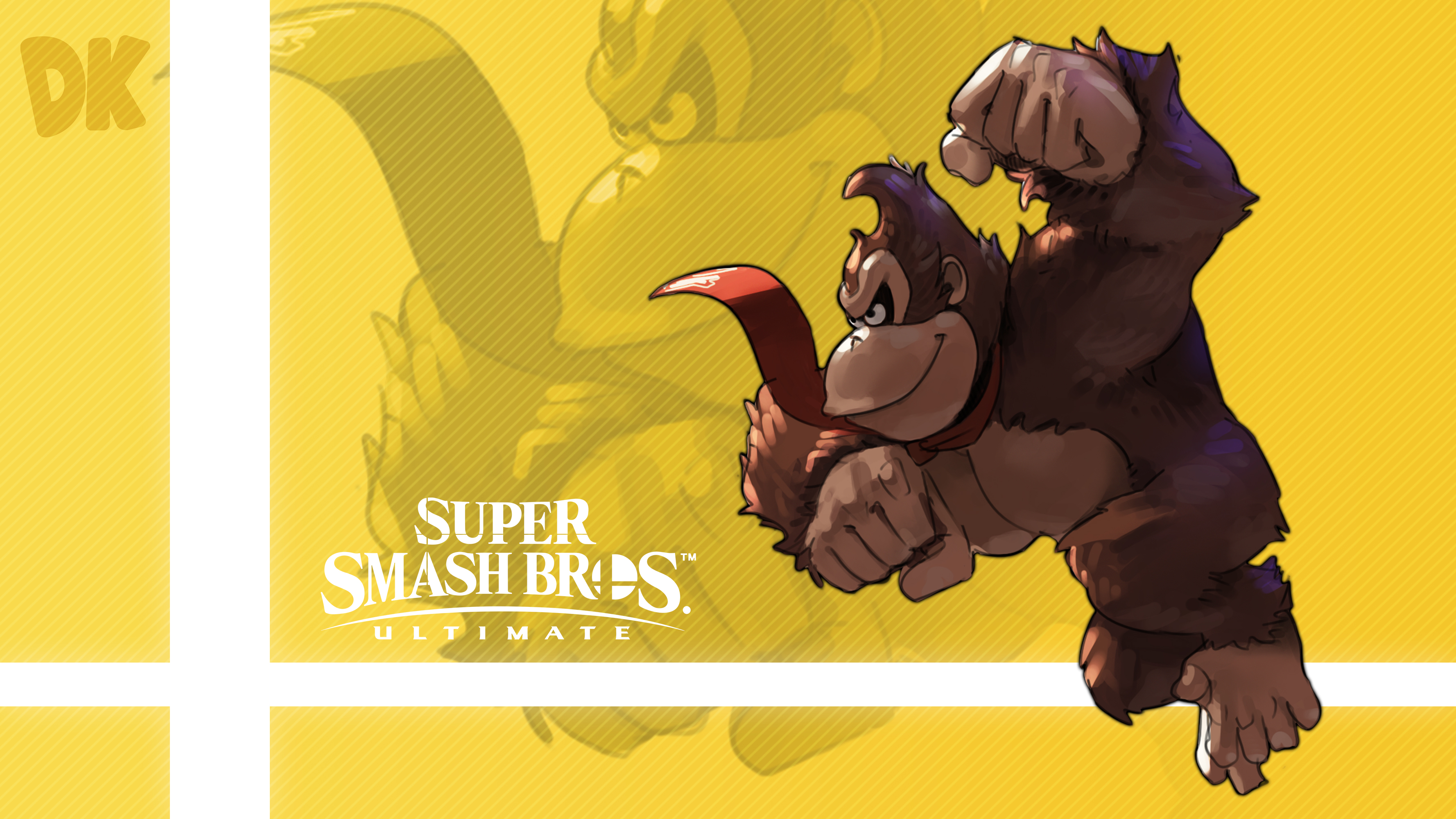 Donkey Kong In Super Smash Bros. Ultimate by Callum Nakajima