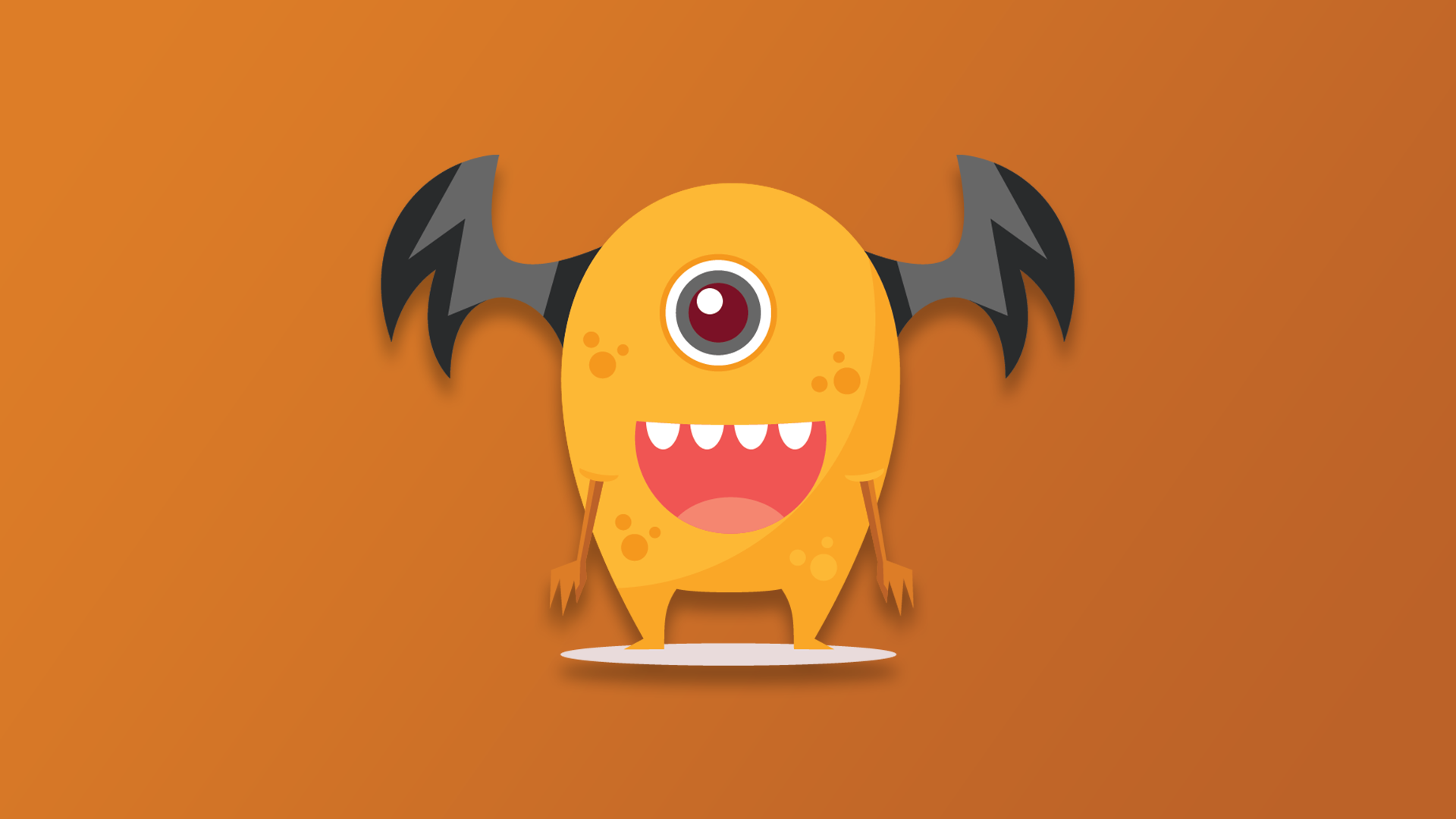 Download Cartoon Dark Monster HD Wallpaper