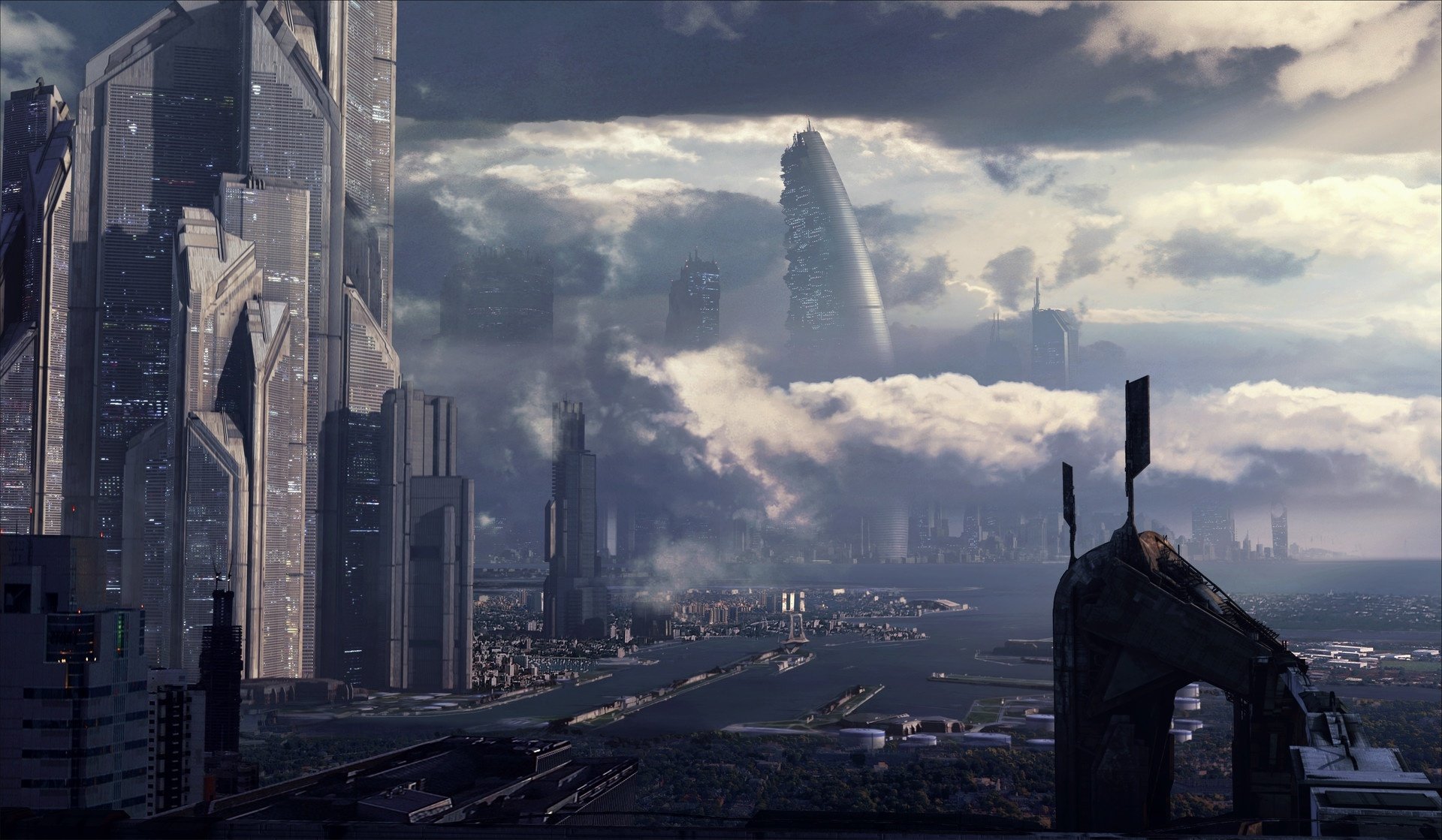 Экуменополис Корусант. Sci Fi город футуризм. Sci Fi City небоскребы. Футуризм Нью Йорк. Человек 2100 года