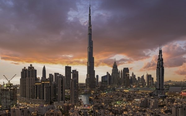 Man Made Dubai Cities United Arab Emirates City Building Skyscraper HD Wallpaper | Background Image