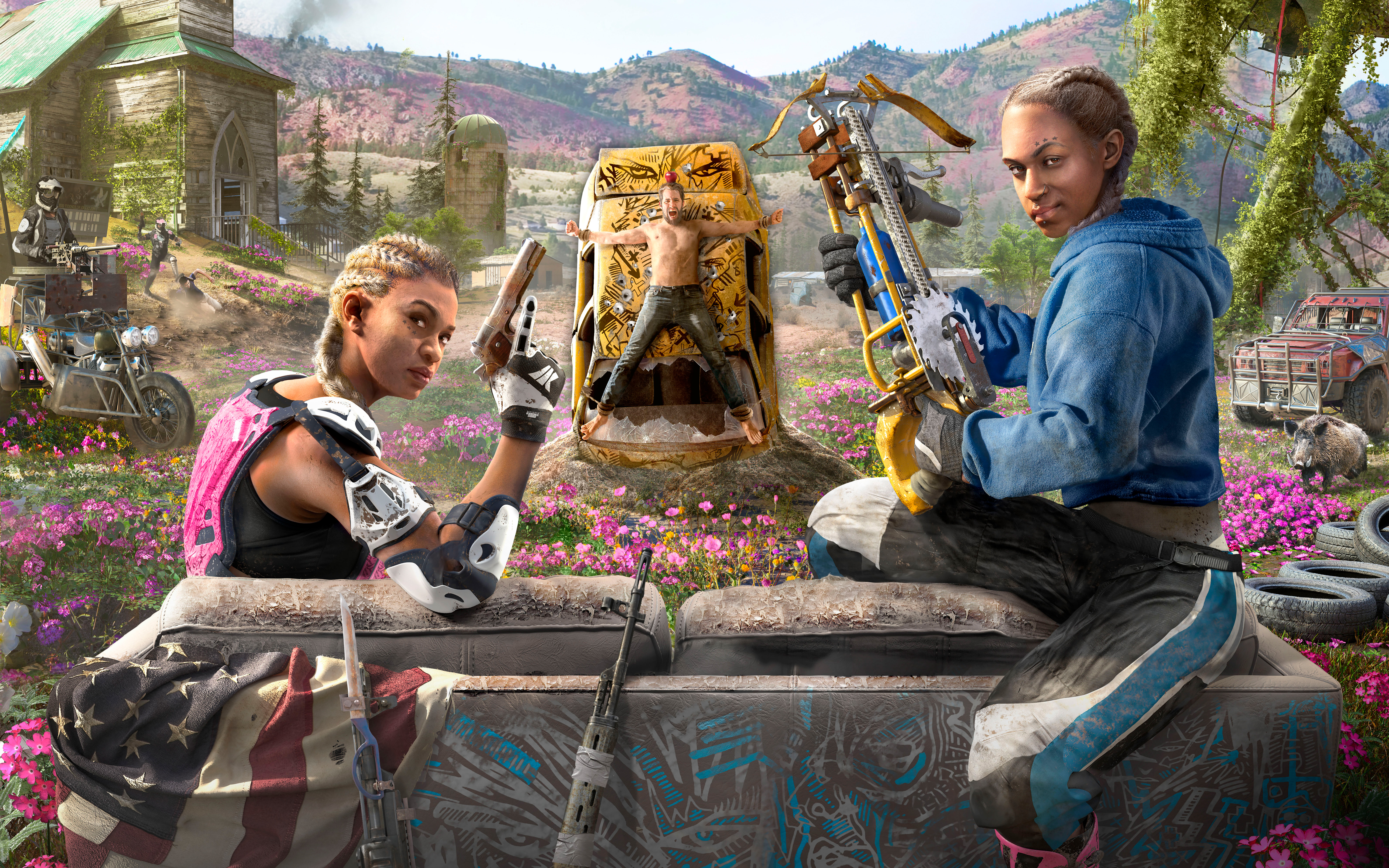 Video Game Far Cry New Dawn HD Wallpaper | Background Image