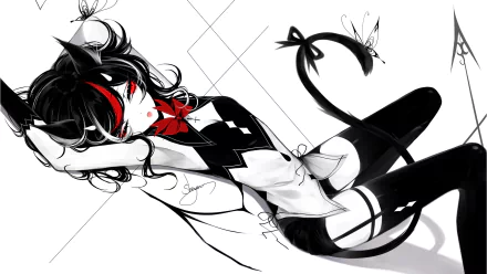 video game Seija Kijin Anime Touhou HD Desktop Wallpaper | Background Image